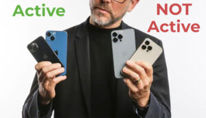 Iphone active not active iphone