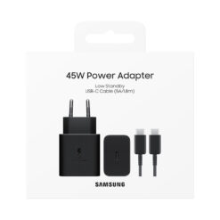 شارژر دیواری 45 وات سامسونگ مدل EP-T4511 Low Standby به همراه کابل USB-C به طول 1.8 متر