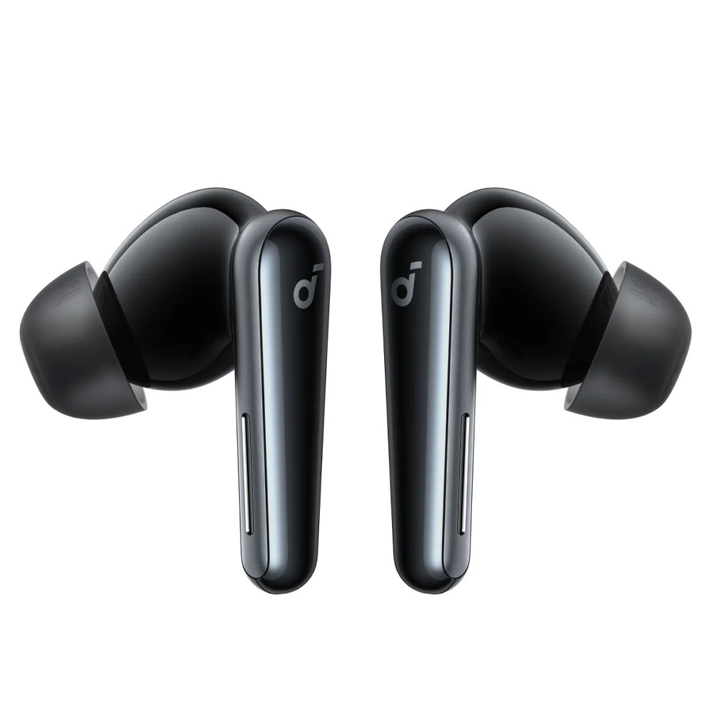 هدفون بلوتوثی انکر مدل Soundcore Liberty 5 با نویز کنسلینگ فعال (ANC)، درگاه شارژ USB Type-C، تا 30 ساعت زمان پخش موسیقی، دارای سنسور نوری داخل گوش و مقاوم در برابر رطوبت و عرق