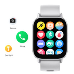 ساعت هوشمند شیائومی مدل Redmi Watch 5 Active - Global دارای قابلیت های قابلیت مکالمه از طریق بلوتوث، قابلیت تغییر طرح ساعت یا تم بند پلاستیک