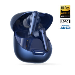 هدفون بلوتوثی انکر مدل Soundcore Liberty 4 NC با نویز کنسلینگ فعال (ANC)، درگاه شارژ USB Type-C، پشتیبانی از فرمان لمسی، مقاوم در برابر پاشش آب