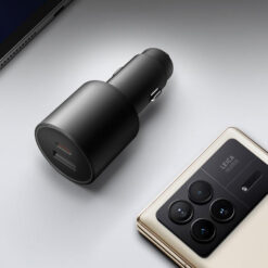 شارژر فندکی 100 وات 2 پورت شیائومی مدل MDY-16-ER به همراه کابل USB-C به طول 1 متر